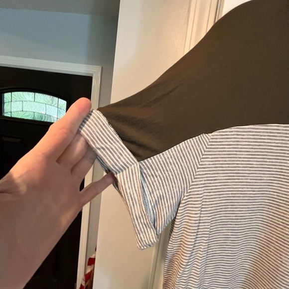 ~24/7~ Striped Women's Top - Picture 3 of 8